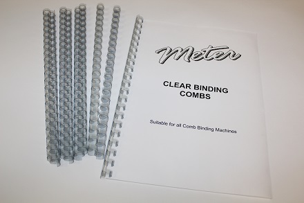 Clear Binding Combs 